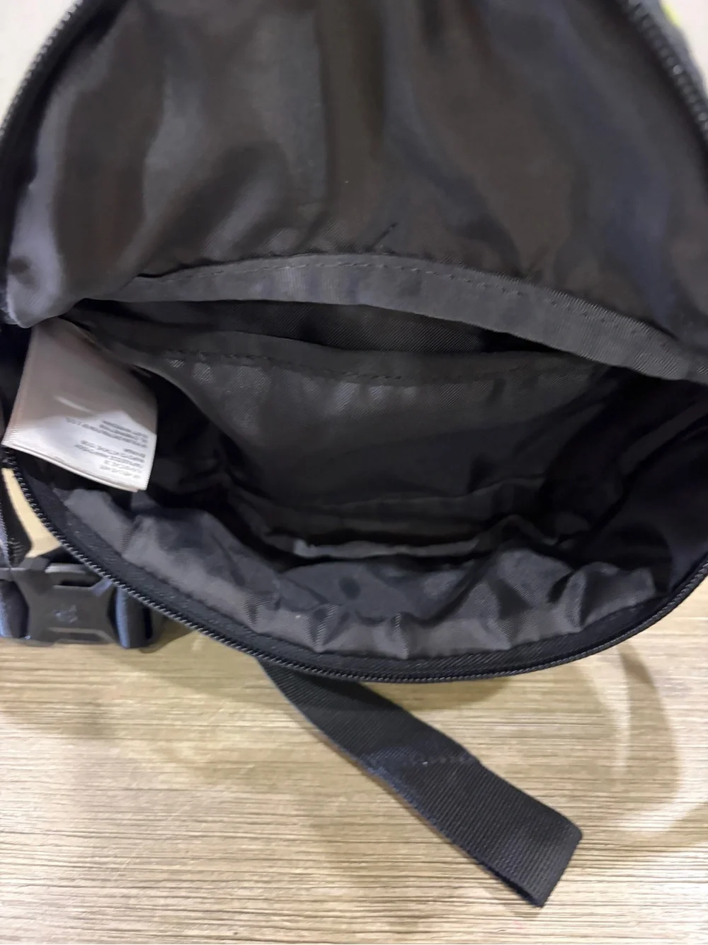 The North Face Jester Lumbar Pack in the lime Green and black